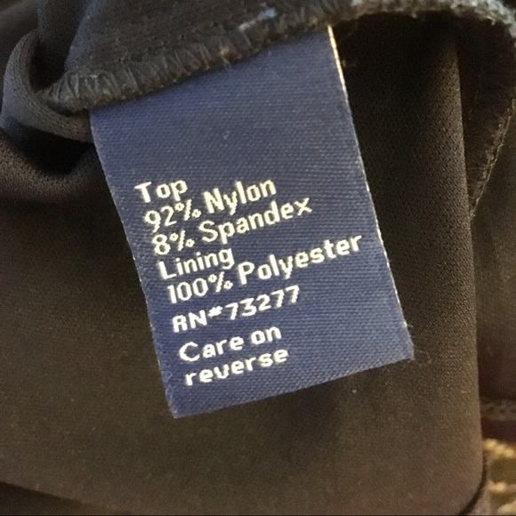 w/TAG LACE MOCKNECK Swing TANK TOP BLUe - Picture 5 of 5